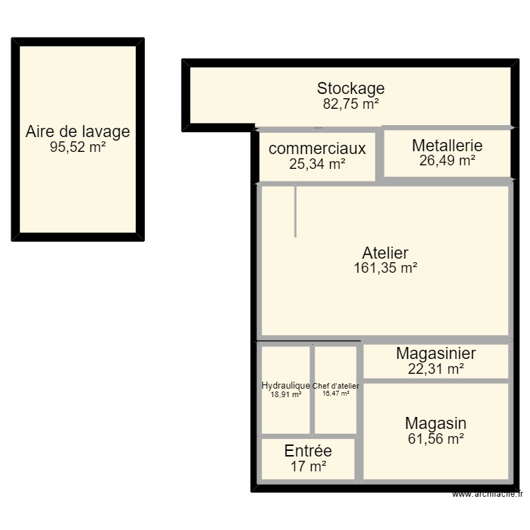 stage. Plan de 0 pièce et 0 m2