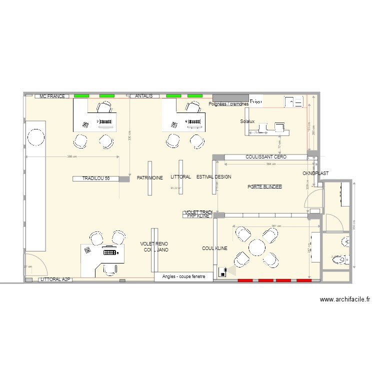 92 MESURES DEFINITIVES 3. Plan de 0 pièce et 0 m2