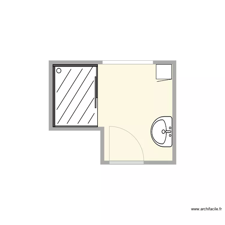 PLan avant travaux Coloigner. Plan de 