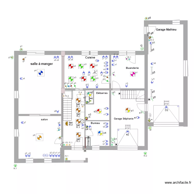  Rez Ondenval mai 2019 sch&eacute;ma de position . Plan de 