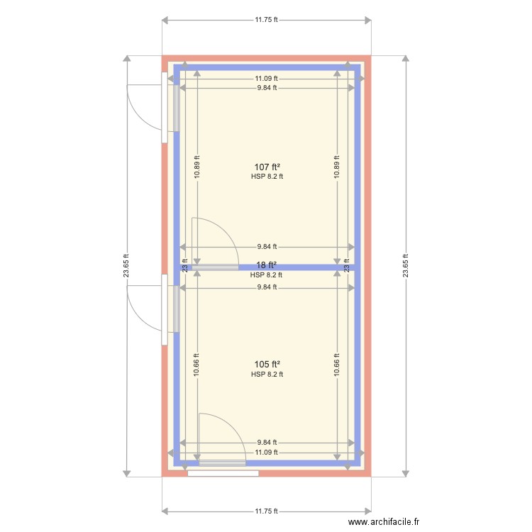 Tim ver1. Plan de 0 pièce et 0 m2