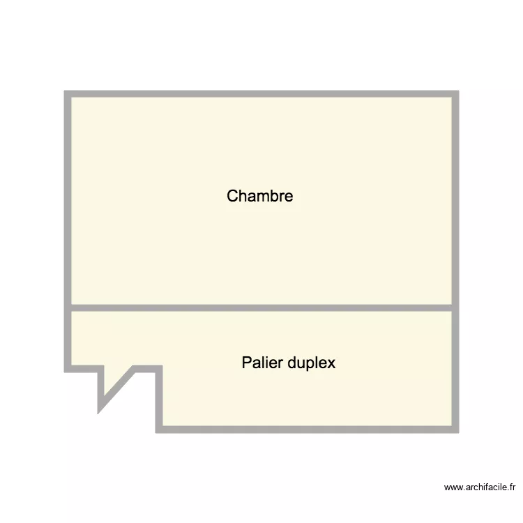 3 lourmel duplex. Plan de 