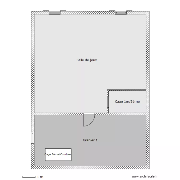 PATRELLE 2&egrave;me. Plan de 