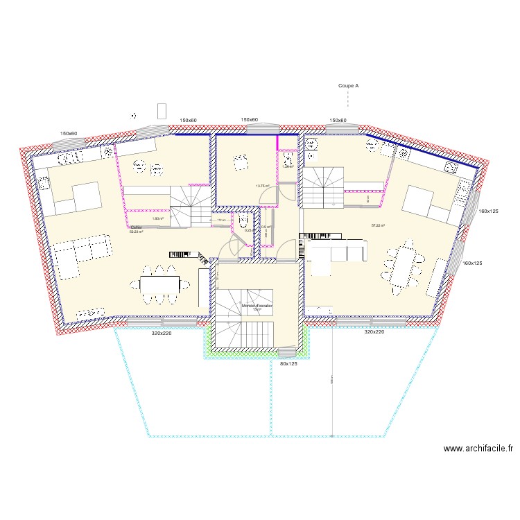 05 05 19. Plan de 0 pièce et 0 m2