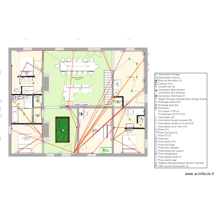 idée 3 élec. Plan de 0 pièce et 0 m2