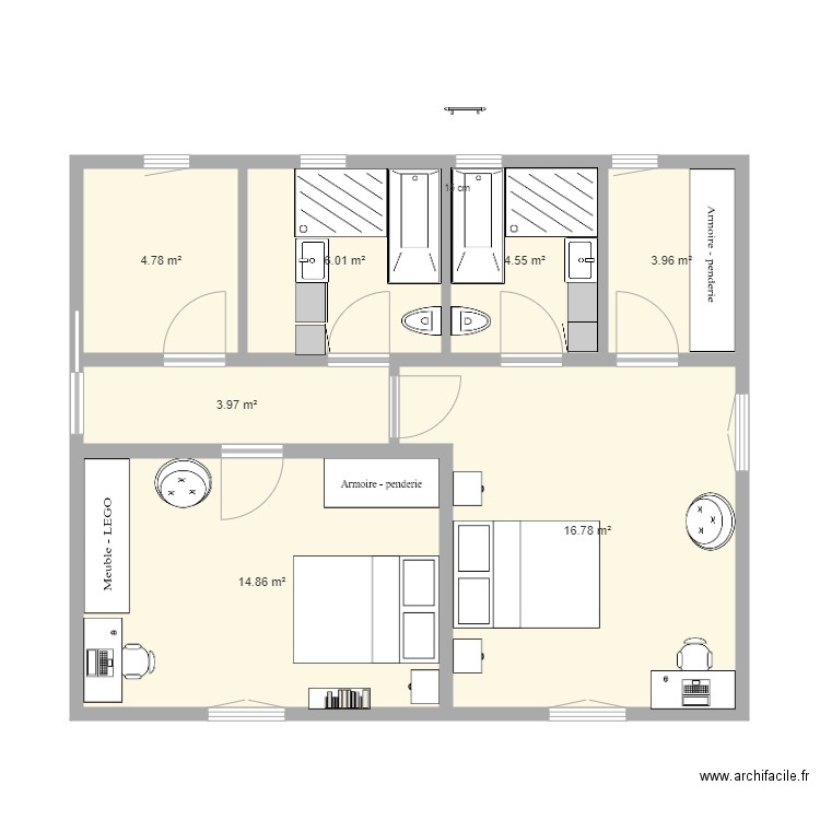 espace enfants. Plan de 0 pièce et 0 m2