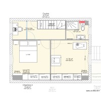 Tours Louis Julie - plan modifie sans meuble