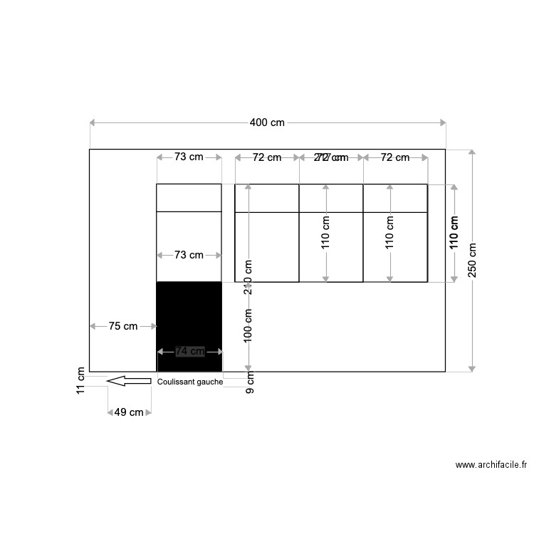 VERRIERE GUNEPIN. Plan de 0 pièce et 0 m2