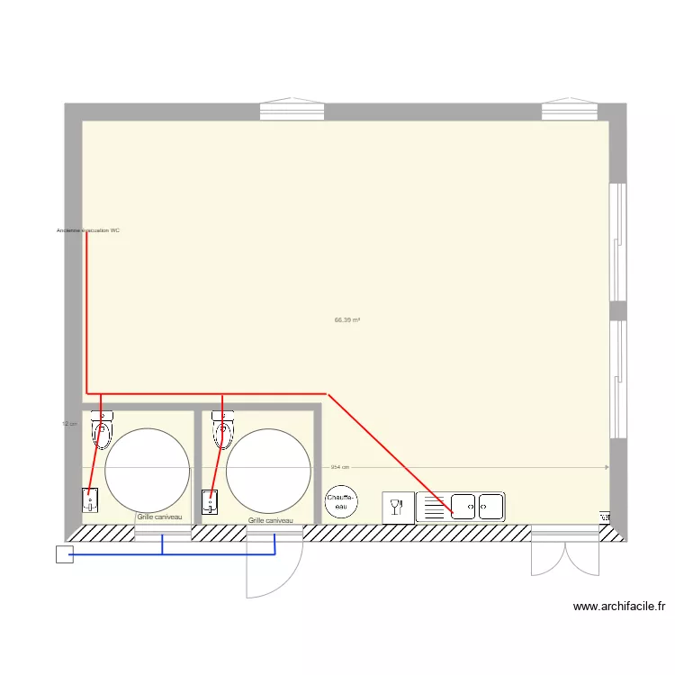 CH BOULE 2. Plan de 