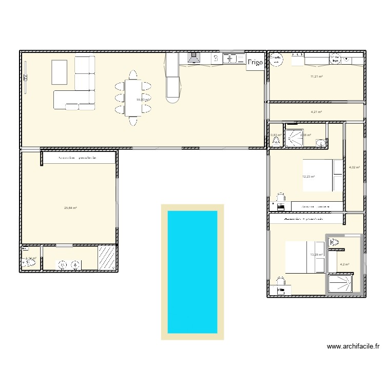 idee maison. Plan de 0 pièce et 0 m2
