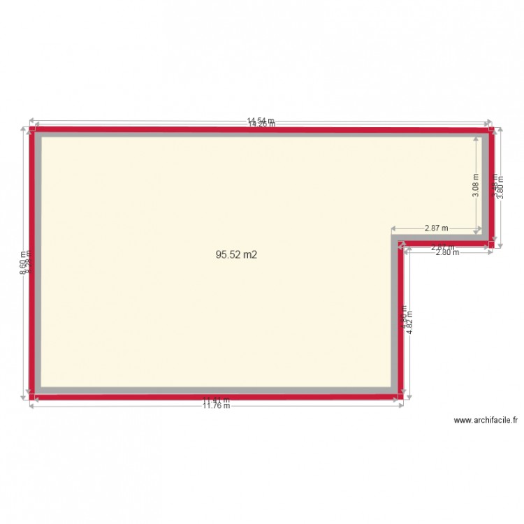 Houzé 1. Plan de 0 pièce et 0 m2