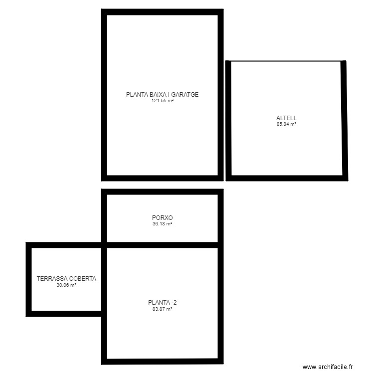 XALET WILLIAMS NAGOL SANT JULIA. Plan de 0 pièce et 0 m2