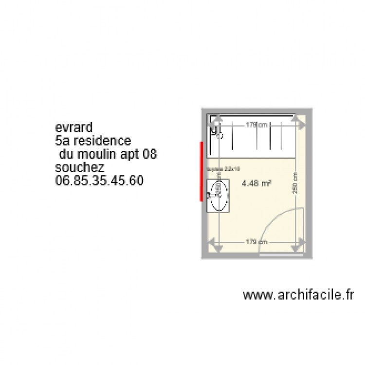 evrard souchez . Plan de 0 pièce et 0 m2