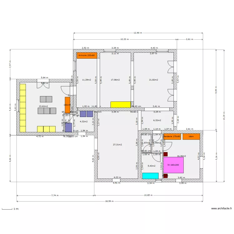 puy du roy 3. Plan de puy du roy 3. Plan de
