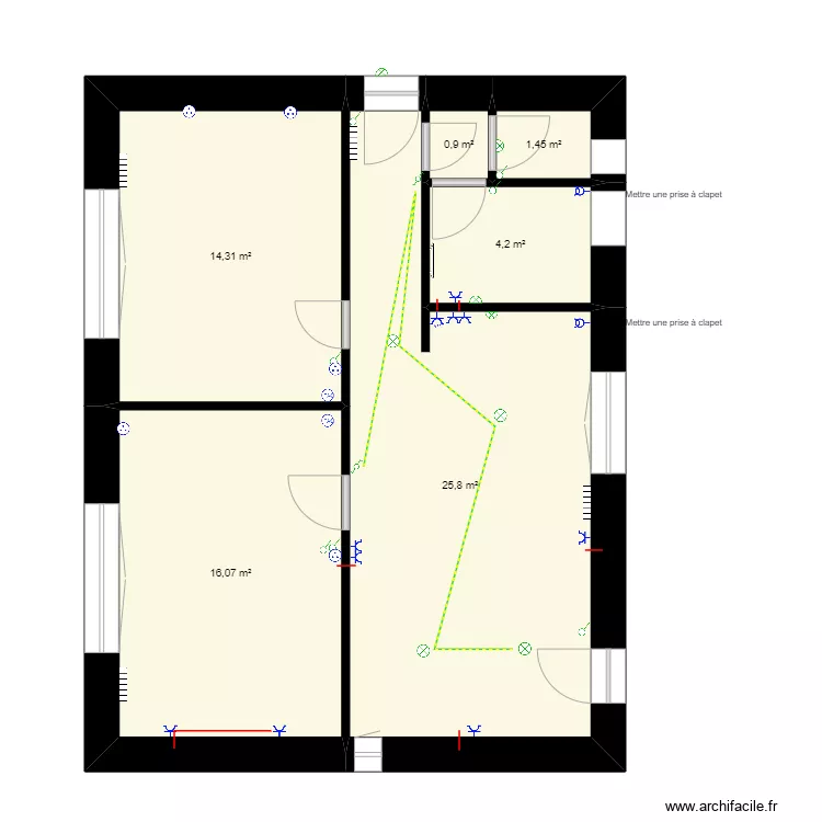 Keraudren new. Plan de 