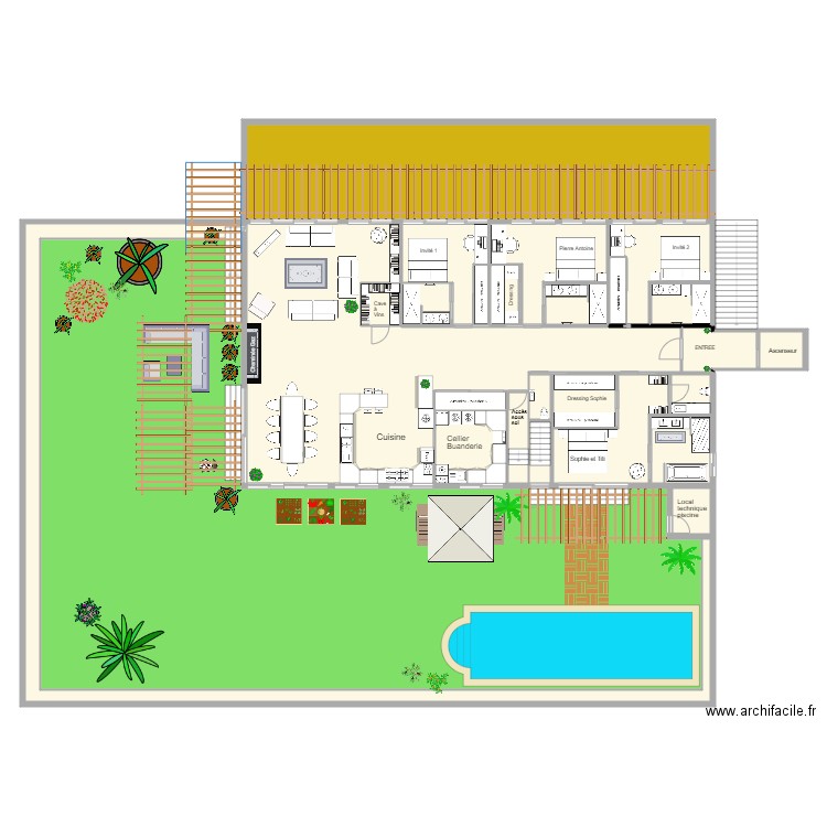 le clos du ciel. Plan de 0 pièce et 0 m2