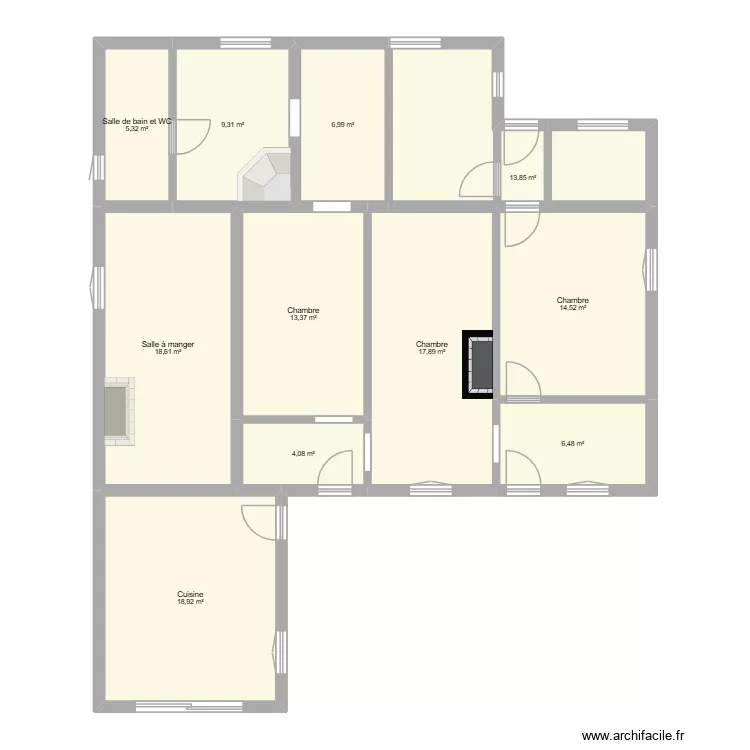 stvivien. Plan de 11 Pièces et 129 m² stvivien. Plan de 11 Pièces et 129 m²
