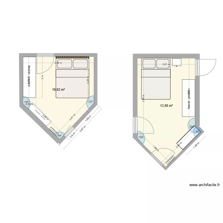 T4 PATIO. Plan de 2 Pièces et 24 m² T4 PATIO. Plan de 2 Pièces et 24 m²
