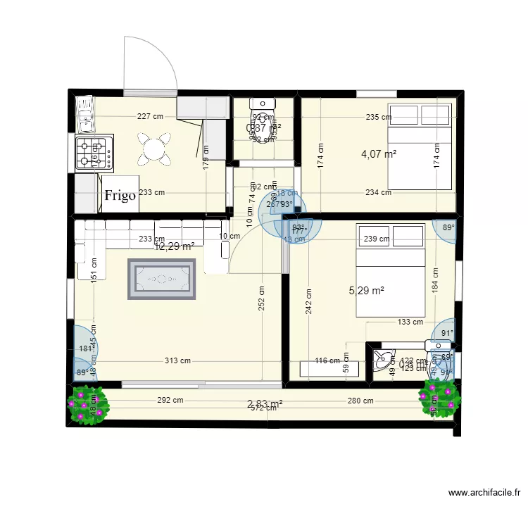 plan appartement bric. Plan de 