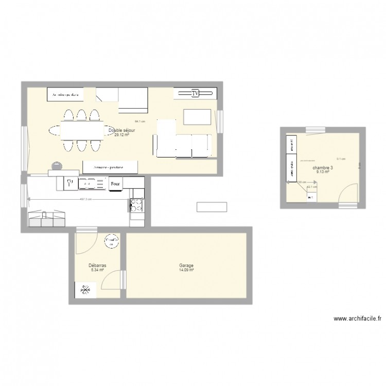 maison loc. Plan de 0 pièce et 0 m2