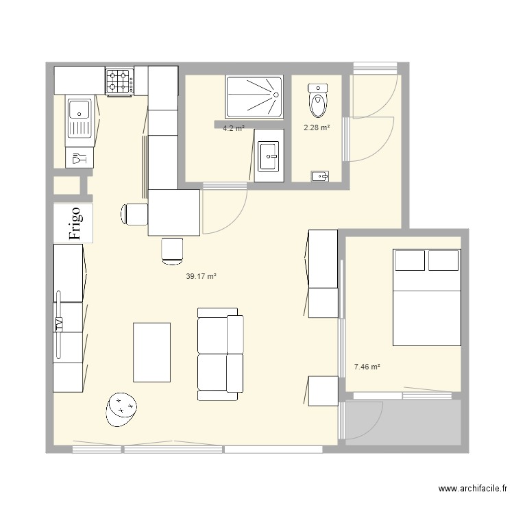 Roosevelt 264. Plan de 0 pièce et 0 m2