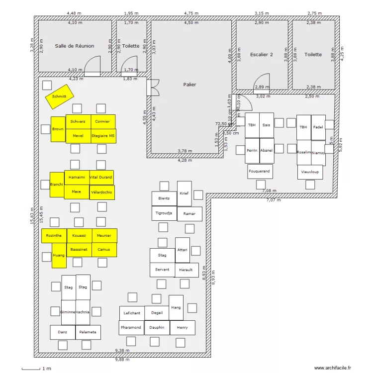 4eme Etage. Plan de 4eme Etage. Plan de
