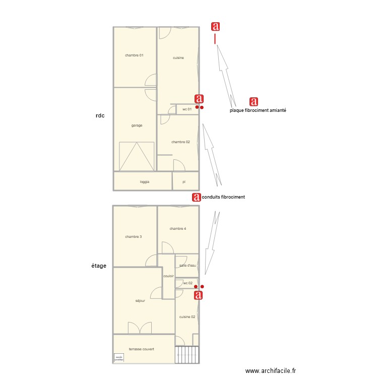 indivision baty. Plan de 0 pièce et 0 m2