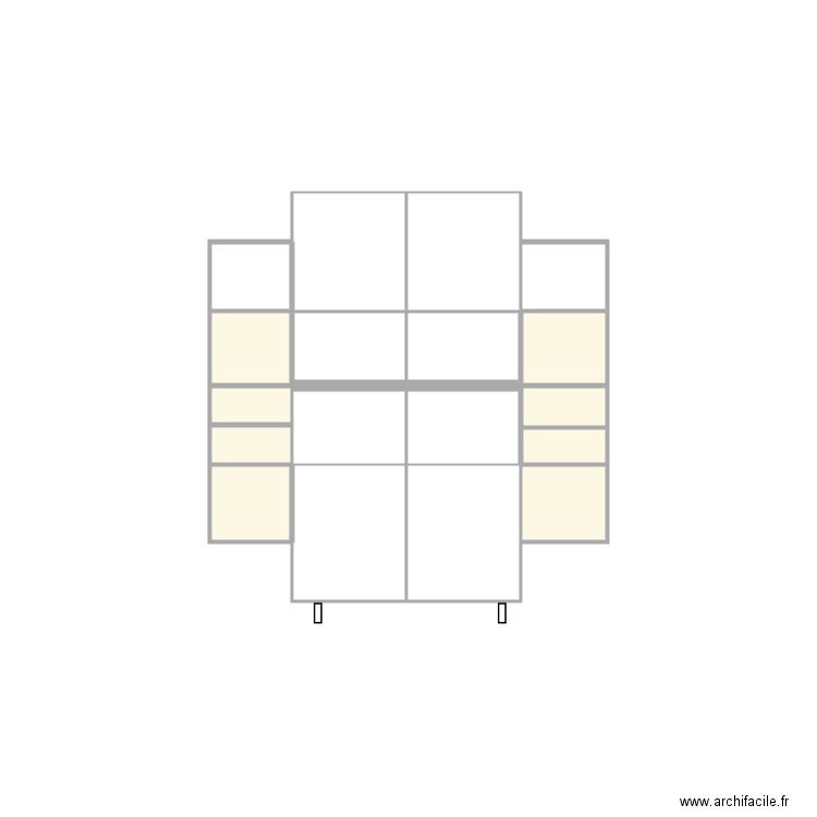 meuble. Plan de 0 pièce et 0 m2