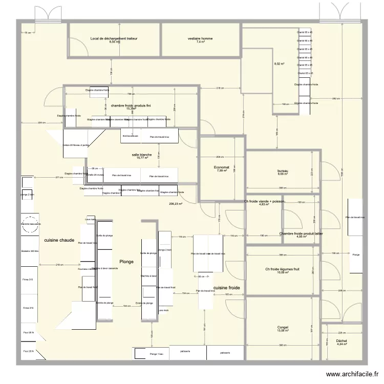 Plan base Yens Structure 16. Plan de 