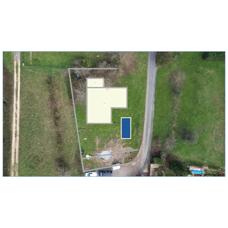 MAISON SAUVETERRE . Plan de 