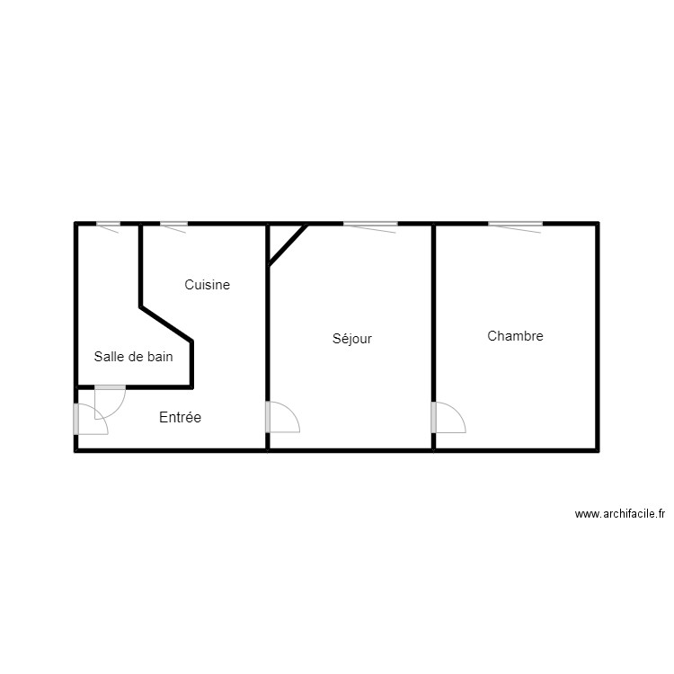 paco. Plan de 0 pièce et 0 m2