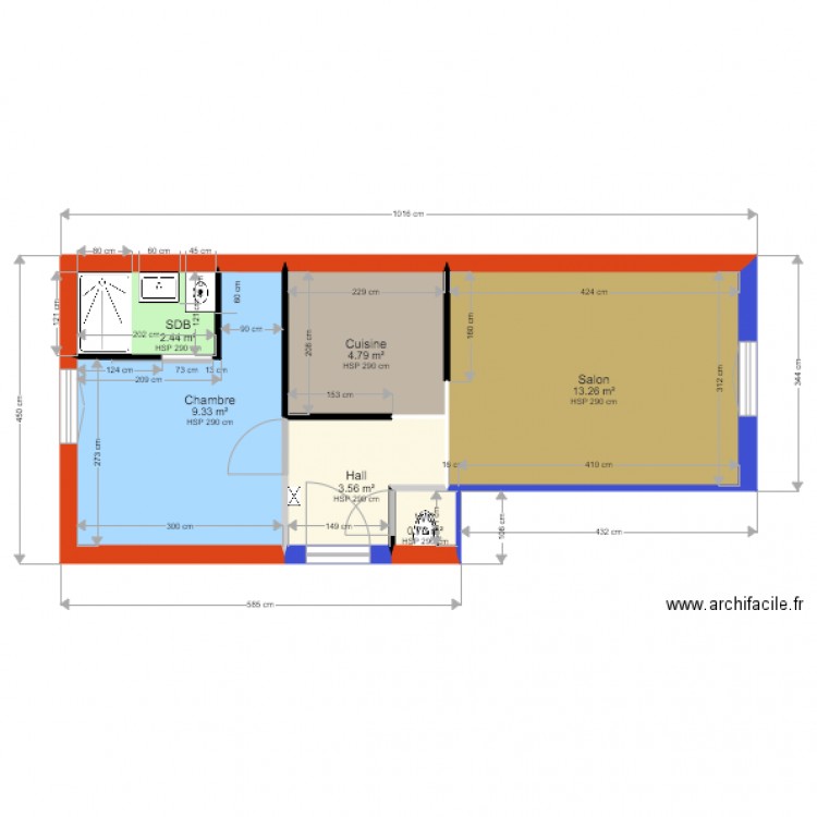 GABARDO LYON8. Plan de 0 pièce et 0 m2