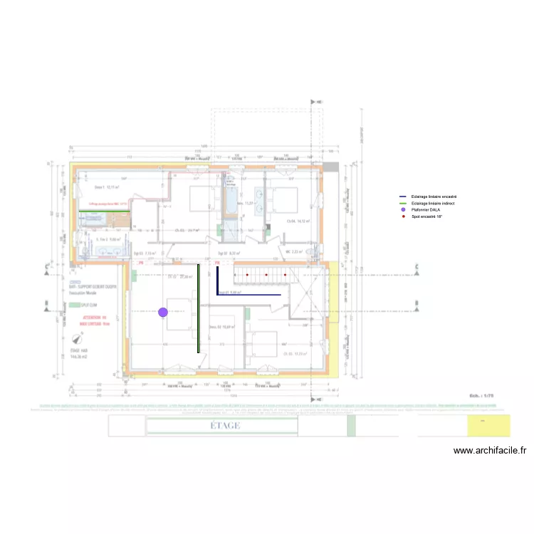 BAUMANN Etage. Plan de BAUMANN Etage. Plan de