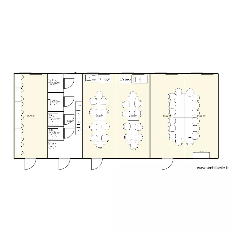 CERES INGENIERIE CHANTIER MIONS. Plan de 