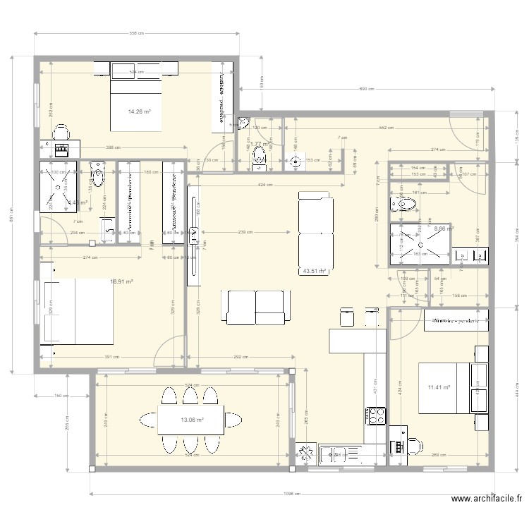 F4A v2. Plan de 0 pièce et 0 m2