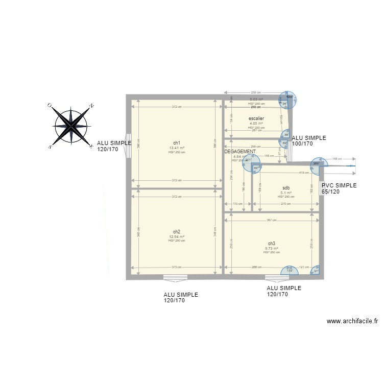 HIMOUD. Plan de 0 pièce et 0 m2