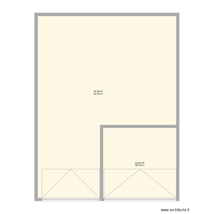 garage 2. Plan de 0 pièce et 0 m2