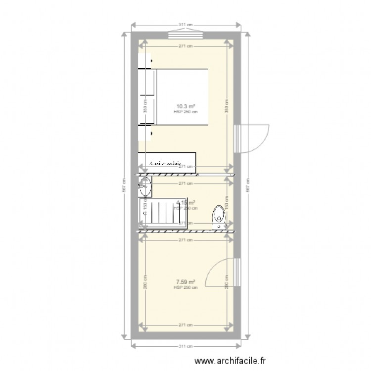 ecourneau. Plan de 0 pièce et 0 m2