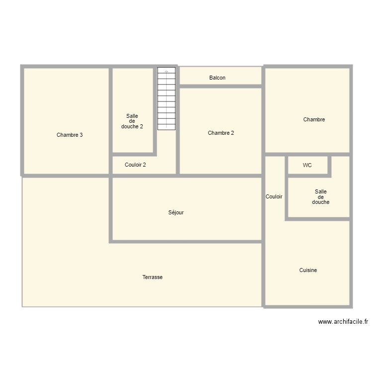 Croquis 22IMMO1658 Rdc - Plan 11 pièces 152 m2 dessiné par Tailhook972
