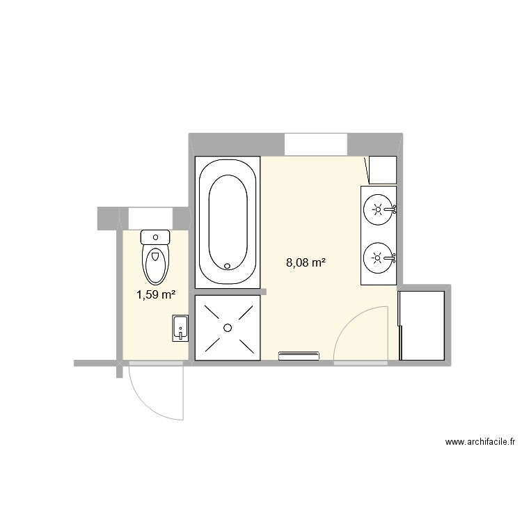 VAD B. Plan de 0 pièce et 0 m2
