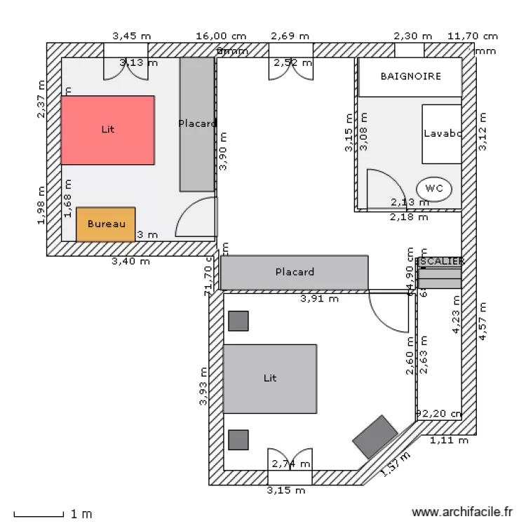 FROUZINS étage. Plan de FROUZINS étage. Plan de