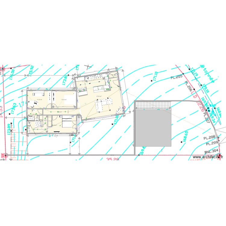 electriciteplomberietopo4. Plan de 0 pièce et 0 m2