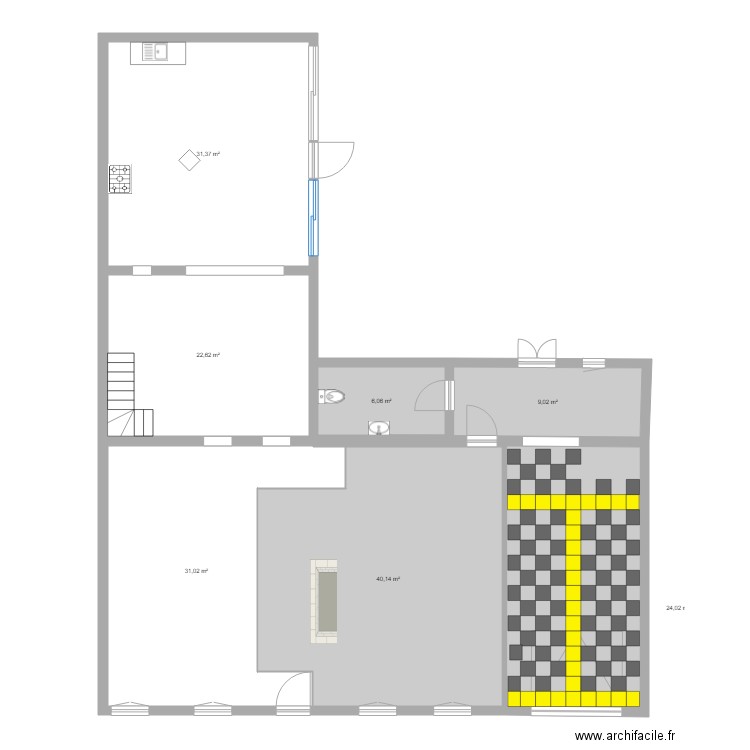 PLAN IMPOTS. Plan de 0 pièce et 0 m2