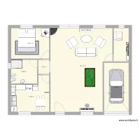 Maison meubl&eacute;e