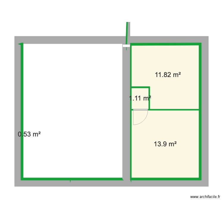 LOCATION DU BONHEUR ETAGE 1 ESSAI. Plan de 0 pièce et 0 m2