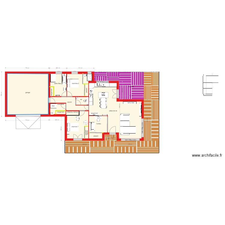 plan jp revu. Plan de 0 pièce et 0 m2