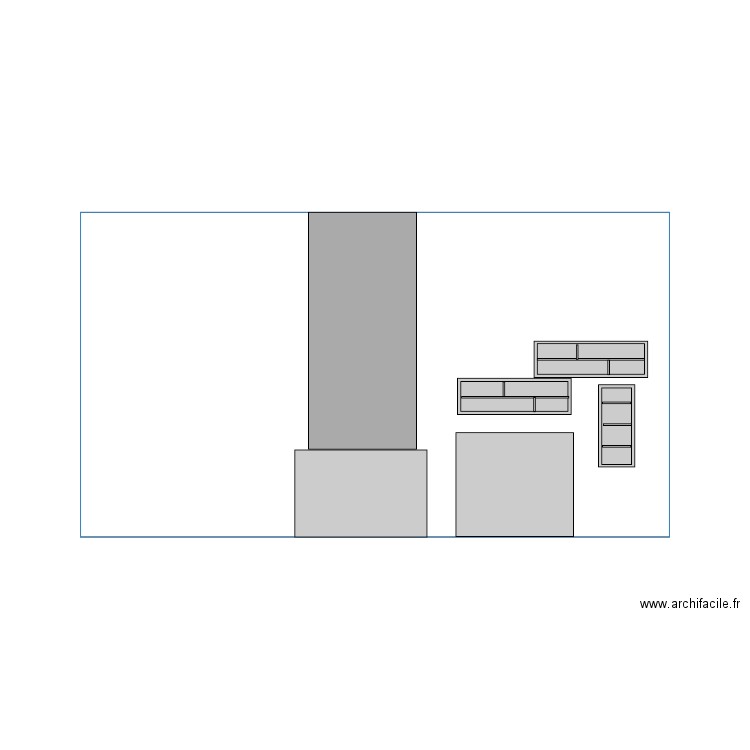Bar elevation. Plan de 0 pièce et 0 m2