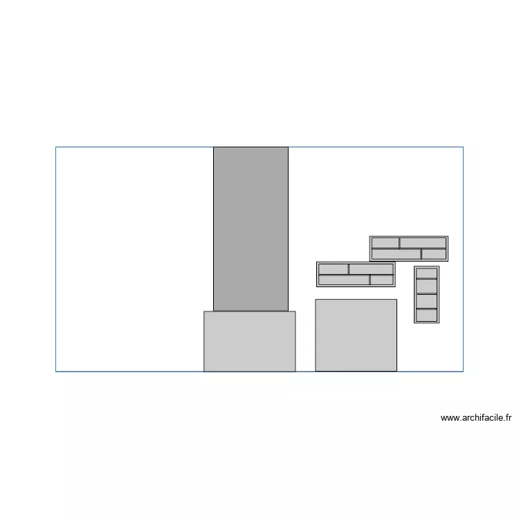 Bar elevation. Plan de 