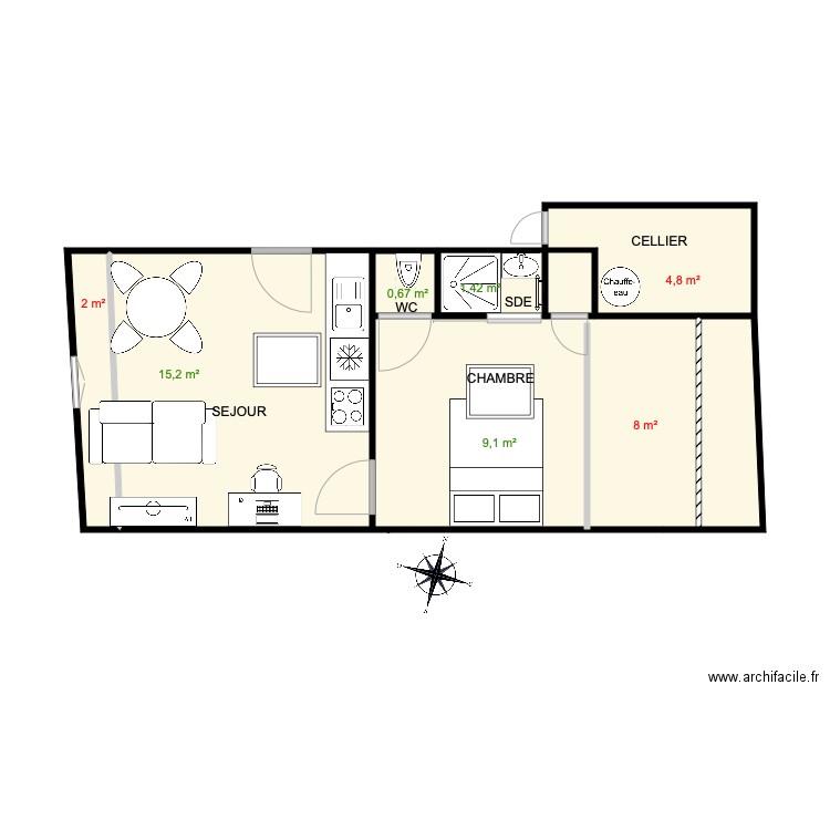 AV DES USA LOT 45. Plan de 0 pièce et 0 m2