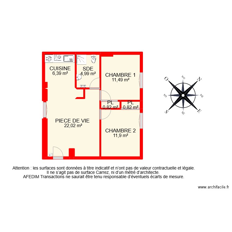 BI 11627 . Plan de 0 pièce et 0 m2
